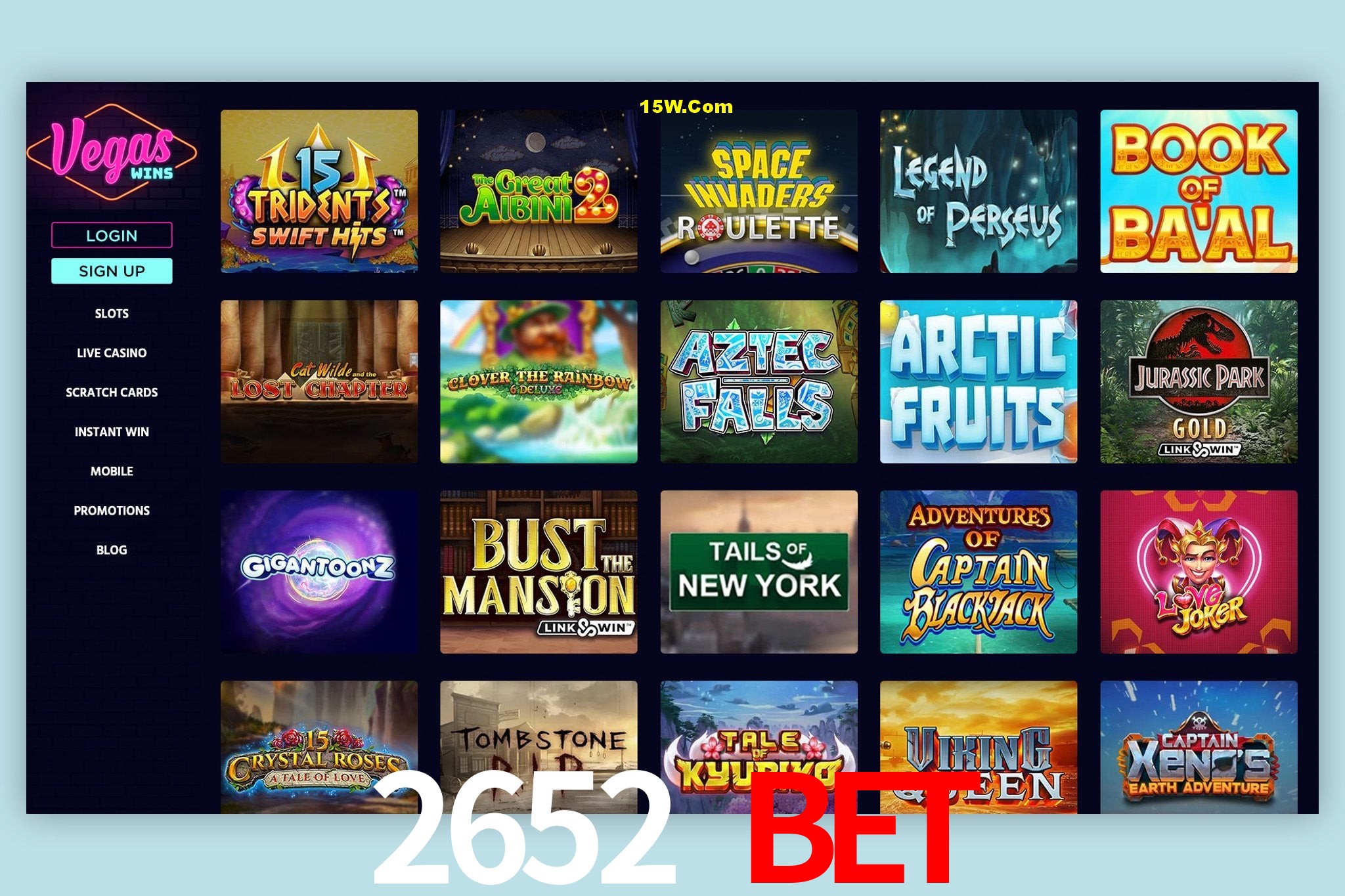 Mesa de Blackjack 2652 Bet